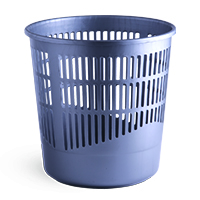 Tidy Basket (6.5 Ltr) (Silver)